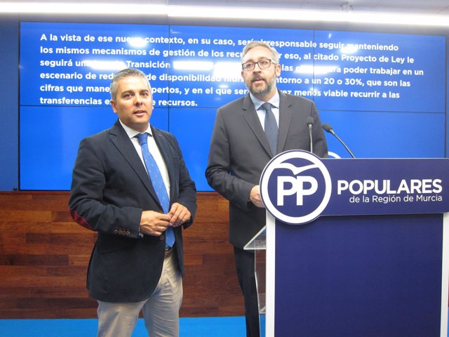 Jesús Cano y Víctor Martínez del PP