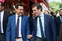 Moreno (PP-A) augura un bloque de cambio y anima a huir de las "fake encuestas"