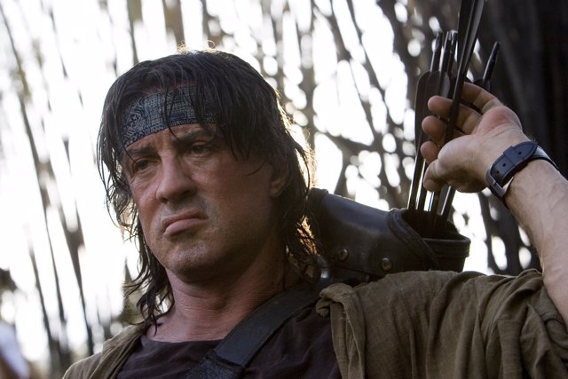 Sylvester Stallone en Rambo