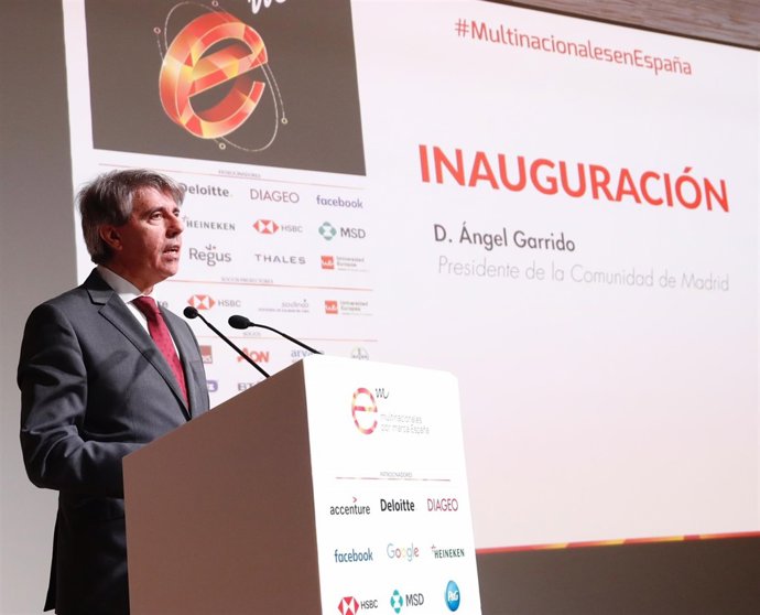 El presidente de la Comunidad de Madrid, Ángel Garrido