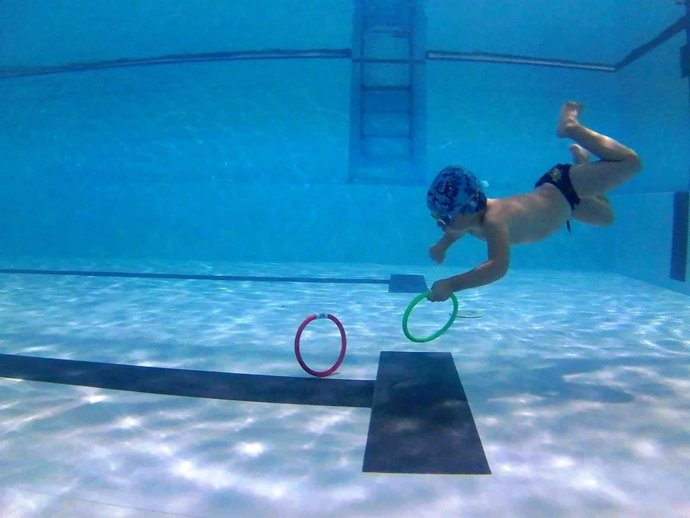 Cursos infantiles de natación del IME