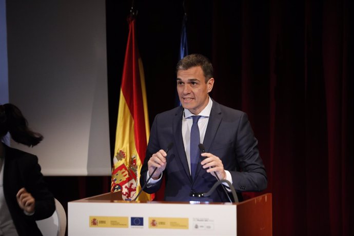 Presidente del Gobierno, Pedro Sánchez, en encuentro '+Futuro +Progreso = +FP'