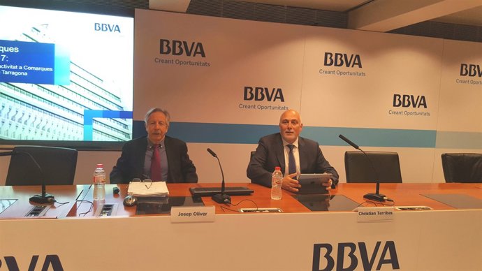 Josep Oliver (UAB) i Christian Terribas (BBVA)