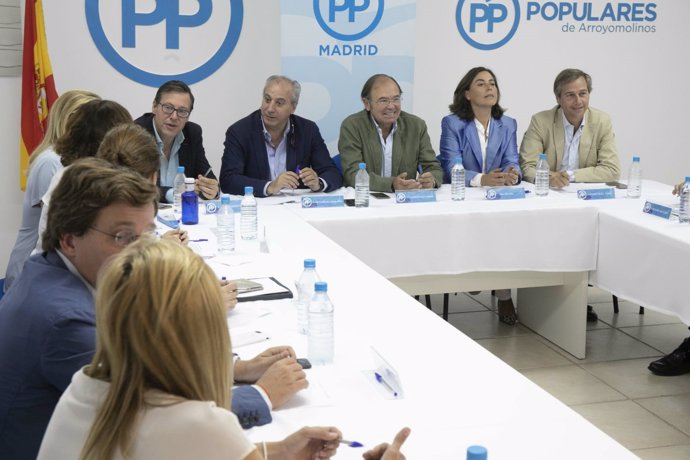 El PP de Madrid celebra su Comité Ejecutivo Regional en Arroyomolinos.