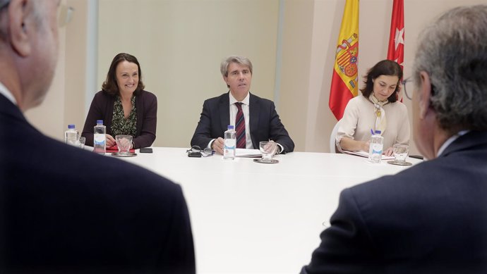 El presidente regional Ángel Garrido y la consejera de Justicia Yolanda Ibarrola