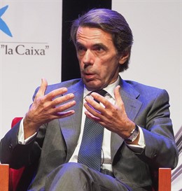 José María Aznar participa en el Aula de Cultura de El Norte de Castilla 