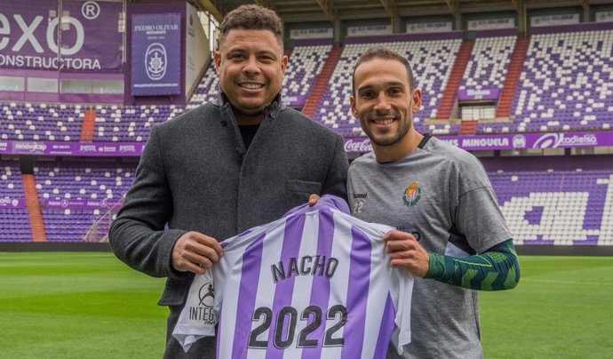 Nacho Martínez y Ronaldo - Valladolid