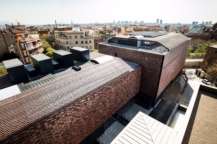 El nou edifici de l'Institut de Recerca de l'Hospital de Sant Pau de Barcelona
