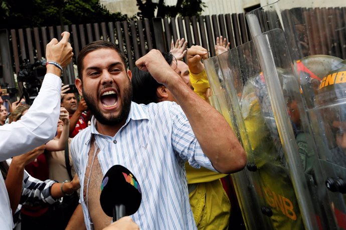 El líder estudiantil venezolano Juan Requesens