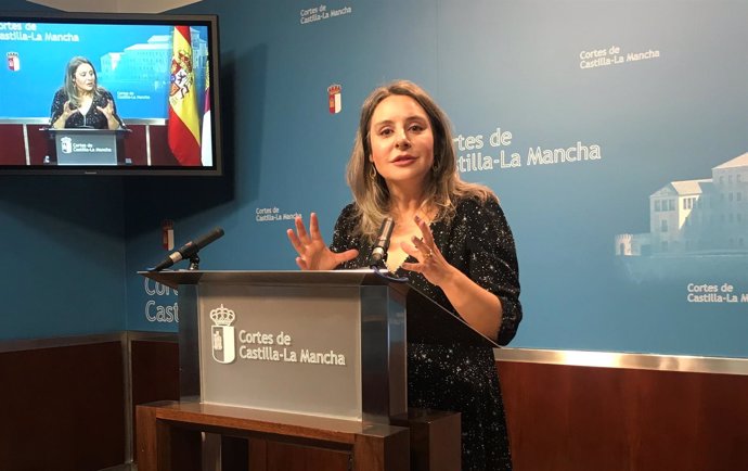 Araceli Martínez en las Cortes