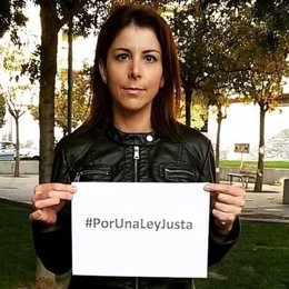 Anna González, impulsora de #PorUnaLeyJusta