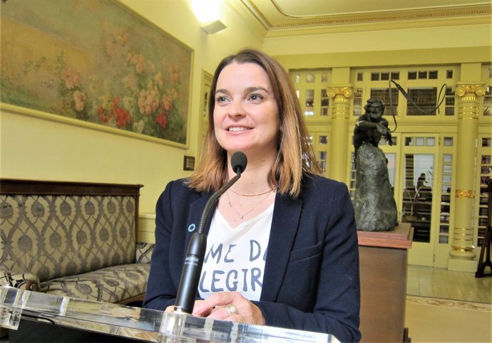 La portavoz del PP en el Parlament, Margalida Prohens