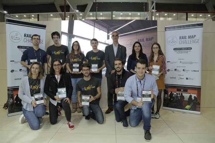 Els guanyadors del 'Rail Map Challenge' en el Smart City Expo