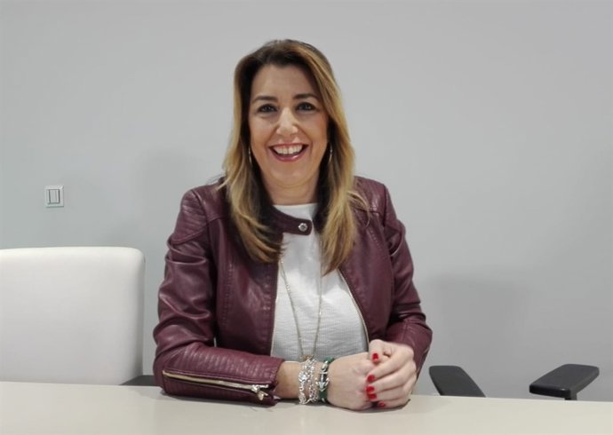 La presidenta de la Junta de Andalucía, Susana Díaz