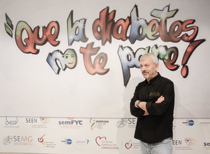 Carlos Sobera protagoniza un 'spot' sobre la prevención de la diabetes