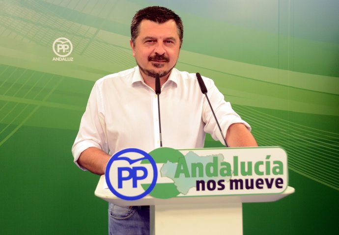 El vicesecretario de Organización del PP Andaluz, Toni Martín.