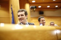 Casado pide que el ataque a la vivienda de Llarena tenga consecuencias jurídicas y políticas: "No vamos a tolerarlo"