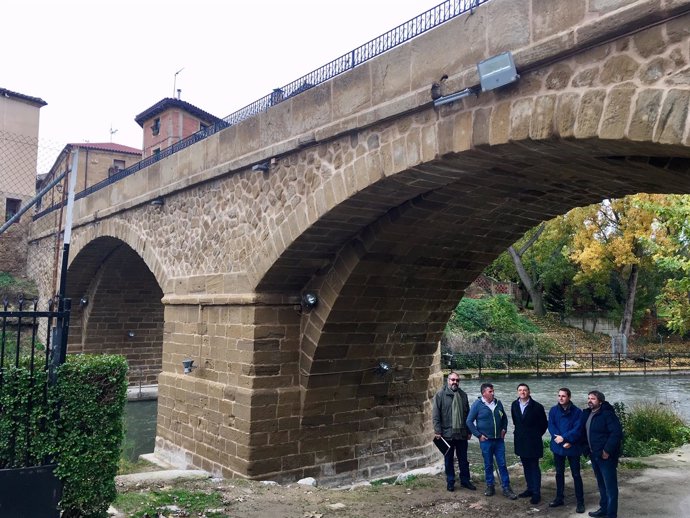 Renovación puente de Cuzcurrita