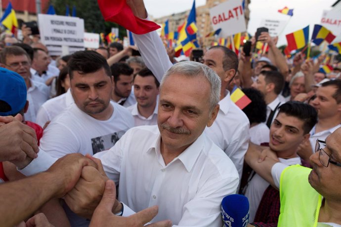 El líder del Partido Social Demócrata de Rumanía, Liviu Dragnea