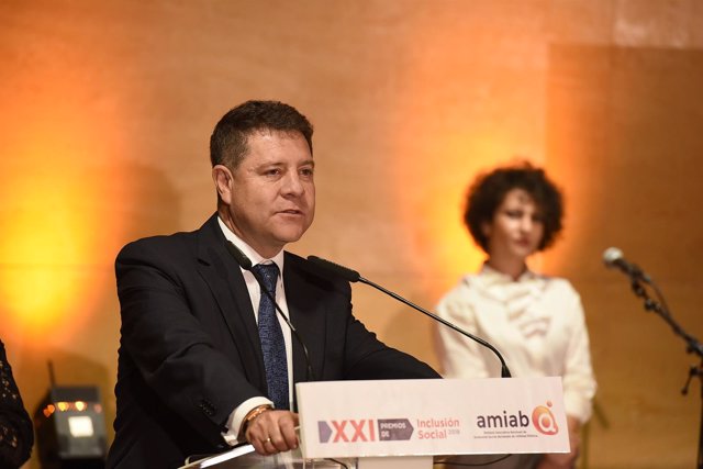 Page en Albacete, gala de Amiab