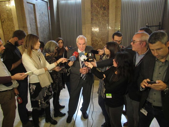 El conseller de Acción Exterior de la Generalitat, Ernest Maragall
