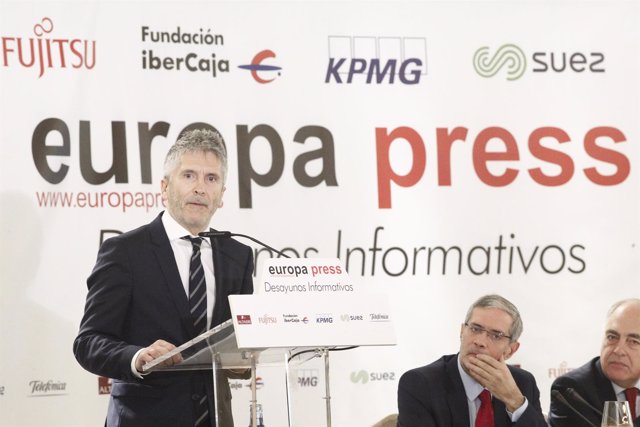 Desayuno Informativo de Europa Press con Fernando Grande-Marlaska