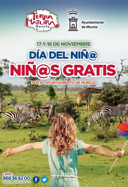 Los niños podrán entrar gratis a Terra Natura con motivo del Día de la  Infancia este fin de semana