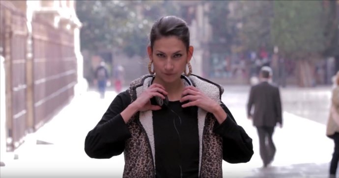 La Psico-Woman en una captura de pantalla de su canal de Youtube