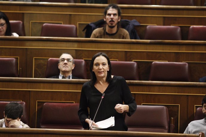 Carolina Bescansa en el Congreso