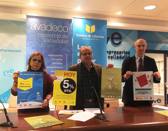 Valladolid.-Presentación Día de las Librerias 15-11-2018