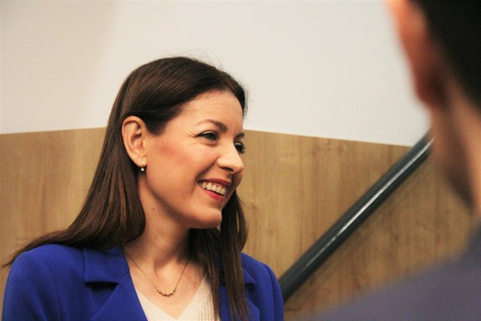 La consejera de Políticas Sociales de la Comunidad de Madrid, Lola Moreno