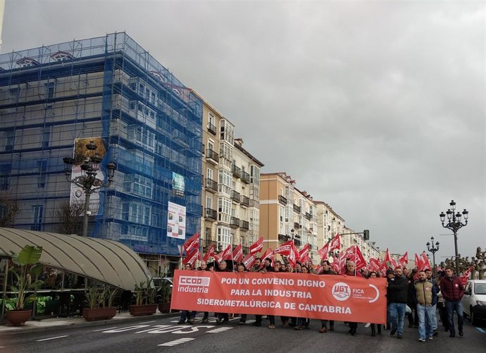 Movilización del sector del metal 