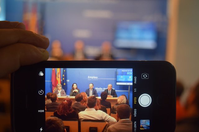 Imagen de la inauguración de la jornada de Responsabilidad Social Corporativa