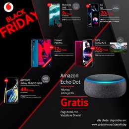 Promociones de Vodafone para el Black Friday