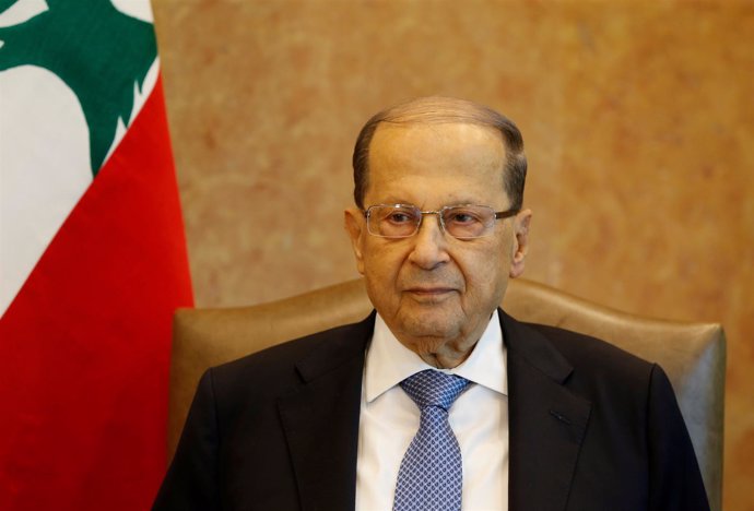 El presidente de Líbano, Michel Aoun