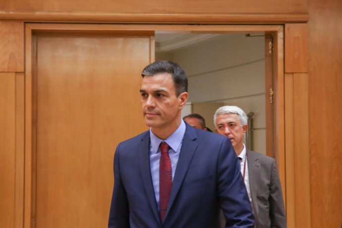 Pedro Sánchez en Sesión de control al Gobierno en el Senado