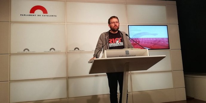 El diputat de la CUP Vidal Aragonés.