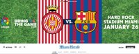 LaLiga promociona el Girona-Barça en Miami