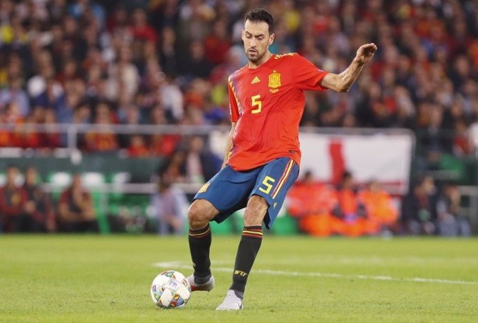 Sergio Busquets (Spain) during the UEFA Nations League