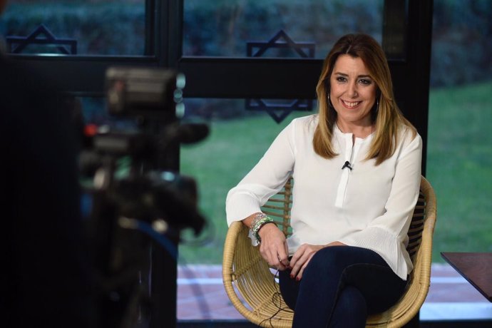 Susana Díaz entrevistada en Tele 5