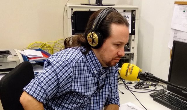 Pablo Iglesias en Catalunya Ràdio