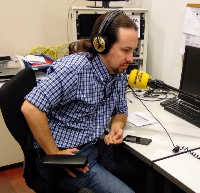 Pablo Iglesias en Catalunya Ràdio