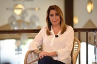 Susana Díaz reivindica al PSOE-A como "izquierda útil" y pide elegir el 2D entre "seguir avanzando o inestabilidad"