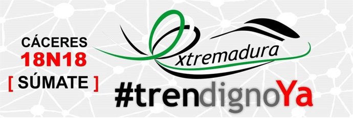 Cartel 18 N en Cáceres