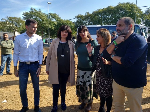 Adelante Andalucía, en campaña electoral en Huelva