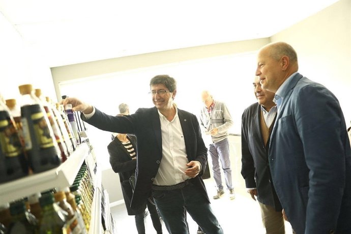 Juan Marín, en un acto de campaña electoral en Antequera (Málaga)