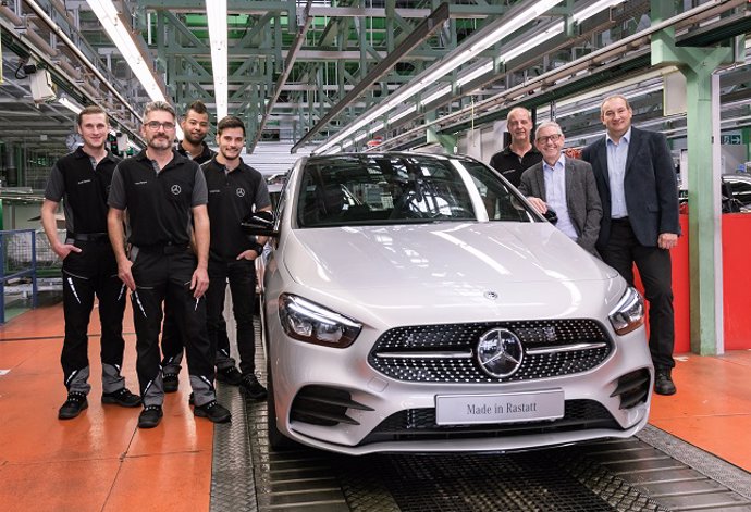 Mercedes-Benz comienza a producir en Alemania el Clase B, disponible para pedido