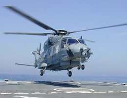 Helicóptero NH-90 de la Armada Española