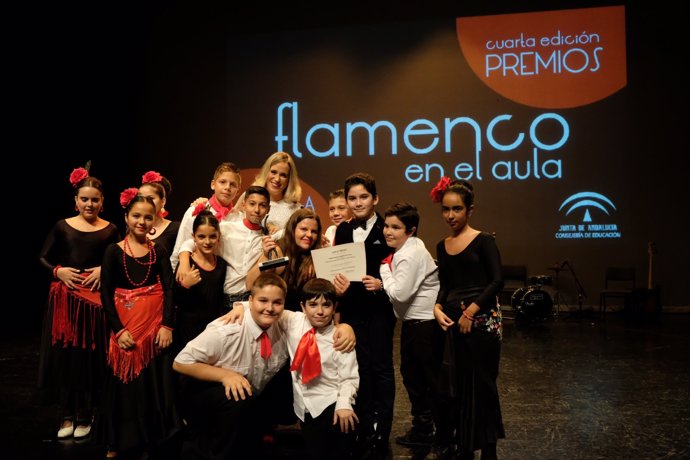 Entrega de los premios 'Flamenco en el Aula'