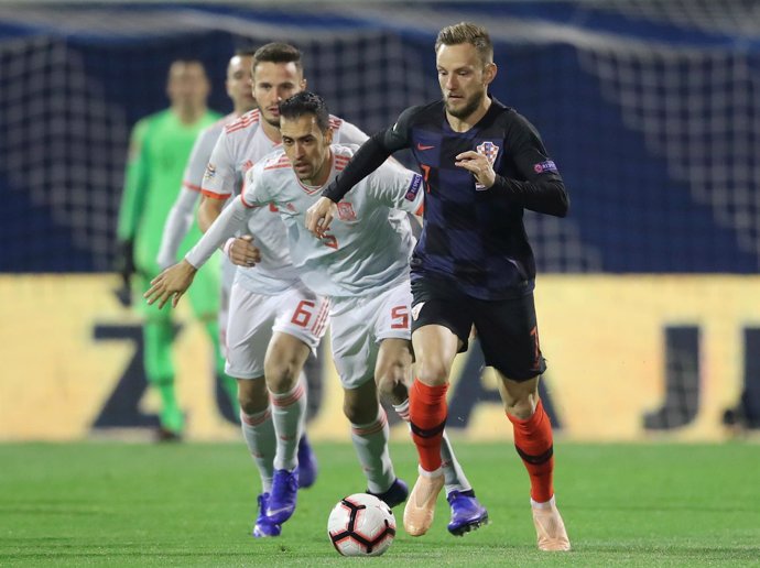 Ivan Rakitic con Croacia